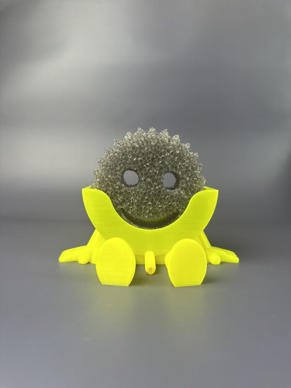 Yellow Sponge Holder